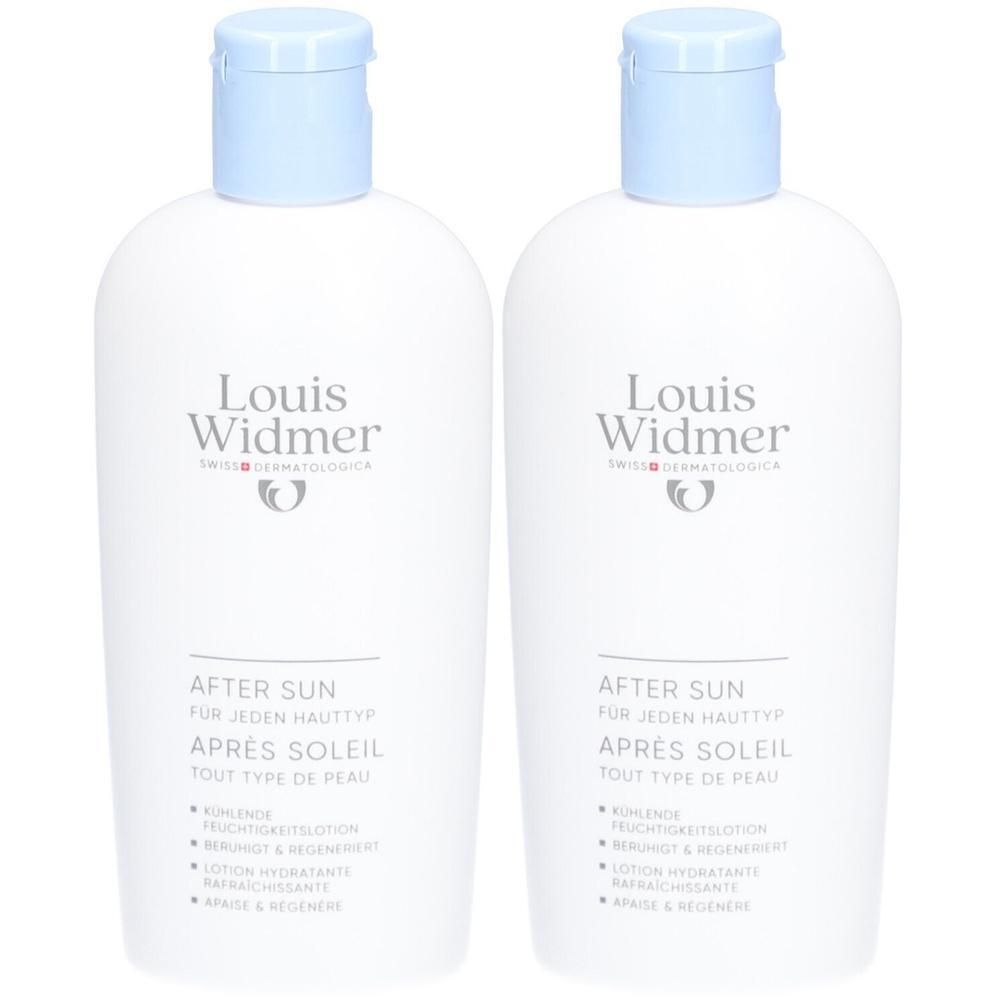 Louis Widmer Après Soleil | Sans Parfum Crème 2x150 ml
