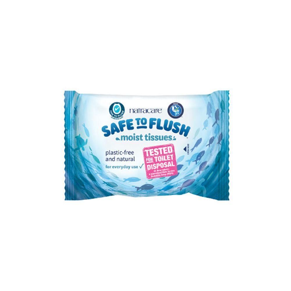 natracare Safe to Flush Lingettes humides 4x30 pc(s) Lingette(S)