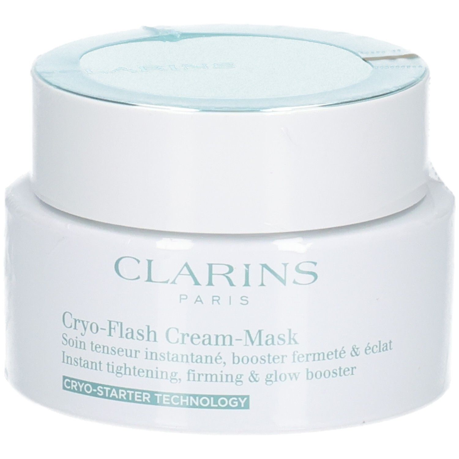 Clarins Cryo-Flash Cream-Mask Cryo-Flash Masque-Crème Effet Lift Immédiat, Fermeté & Éclat 75Ml Bleu/Vert pour Femme, Marionnaud - Image 4