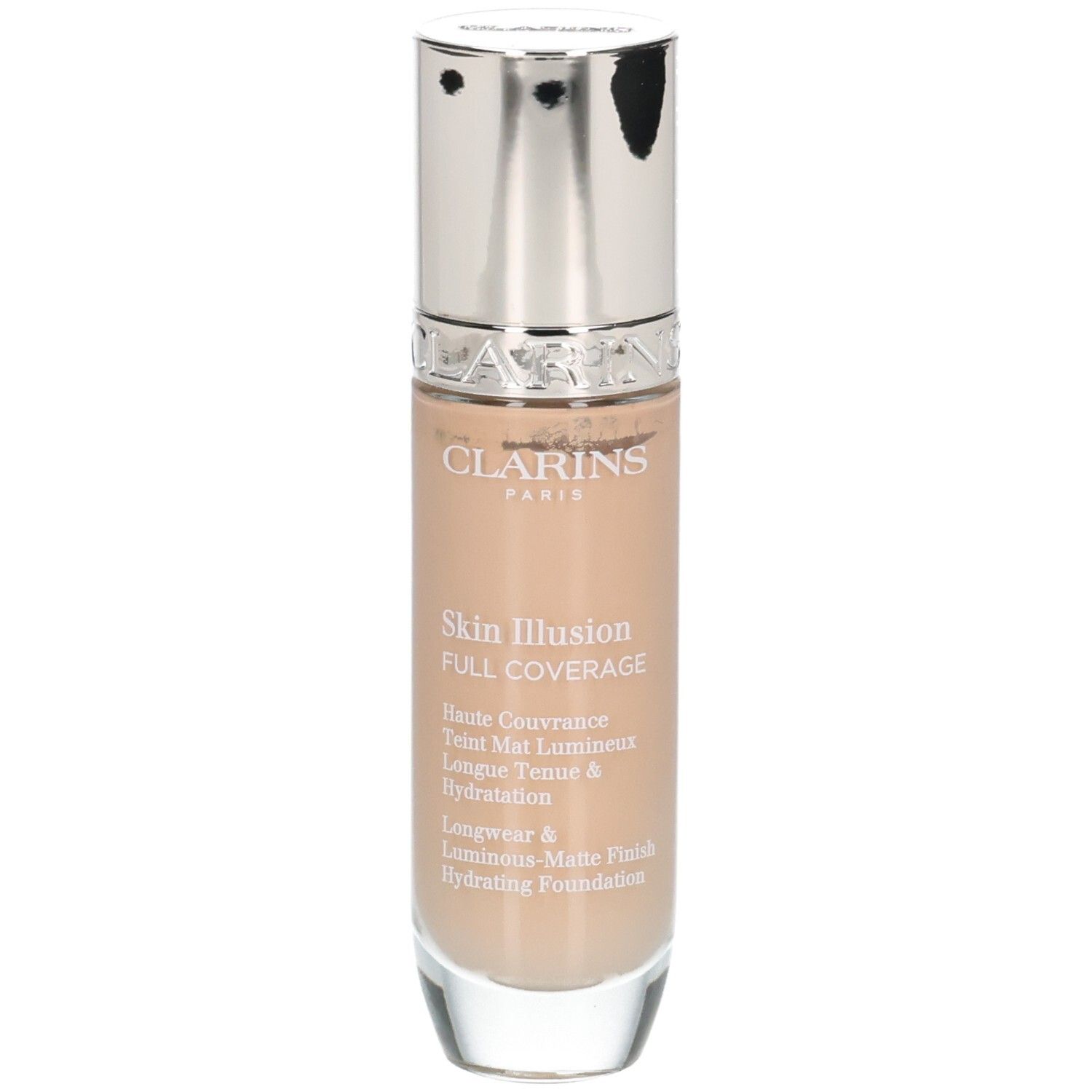 Clarins Skin Illusion Hydrating Foundation Fond De Teint Haute Couvrance Teinte 108.3N 30 Ml - Image 2