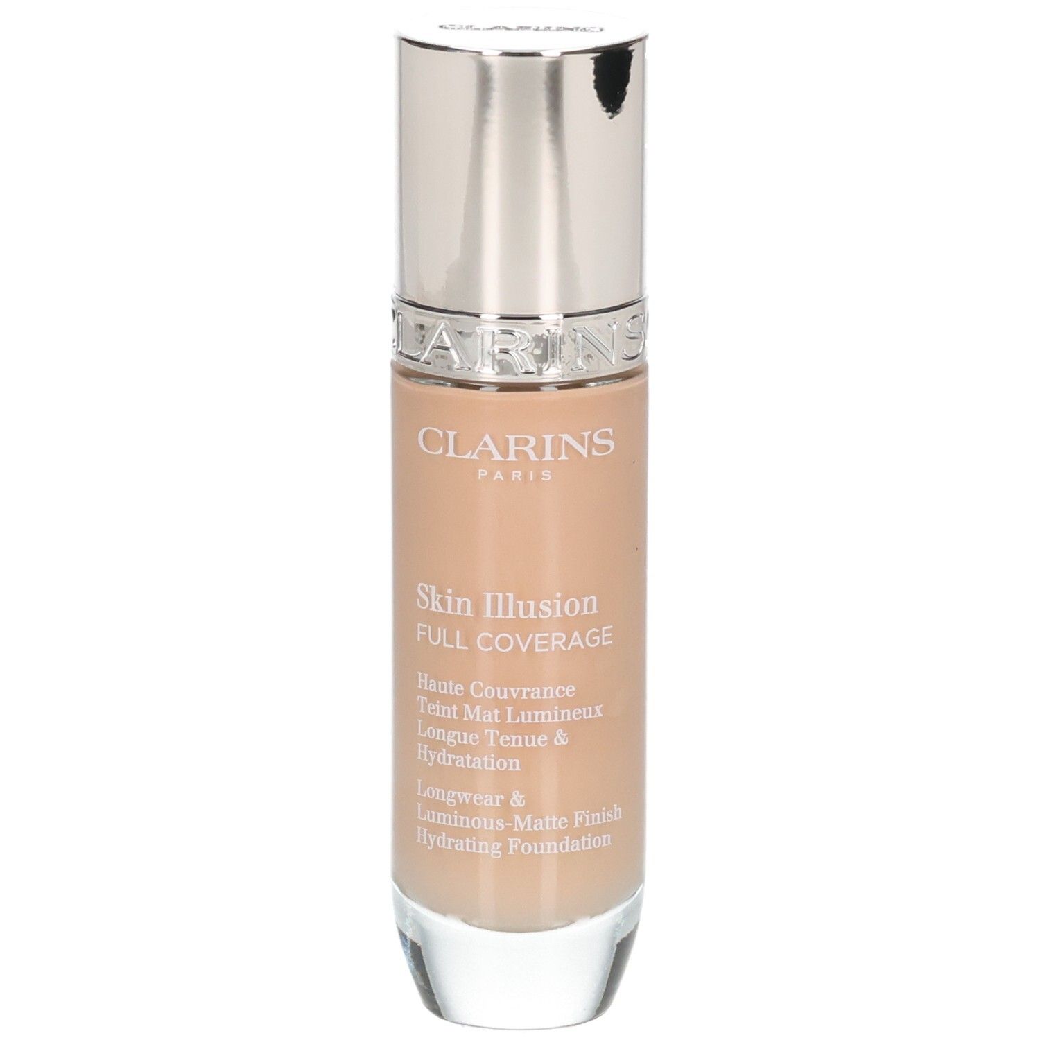 Clarins Skin Illusion Full Coverage Foundation 30ml - Light Warm - Image 2
