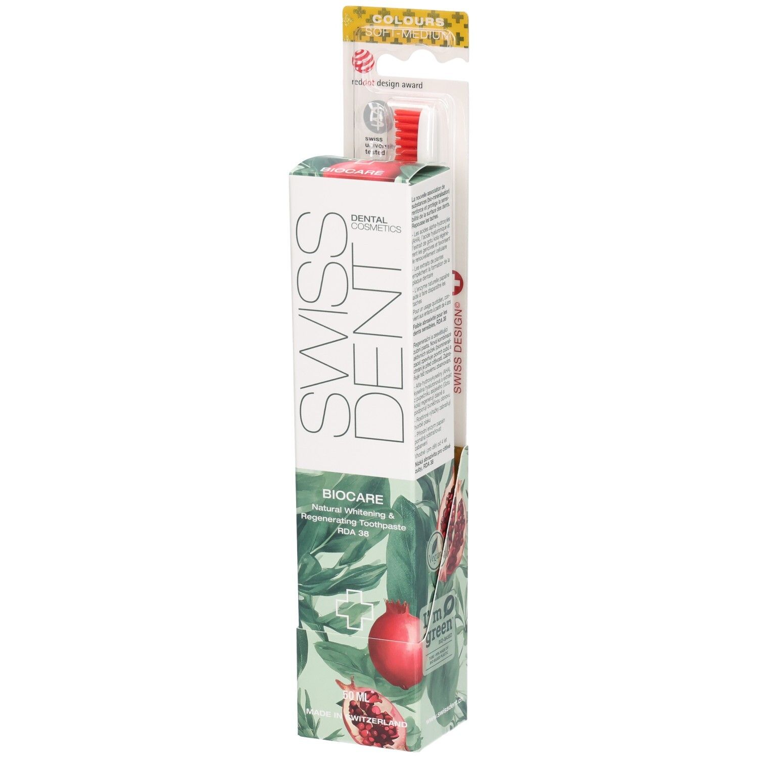Pdm To Be Maintained Swissdent Biocare Combo Pack Brosse(S) À Dents 1 Pc(S)