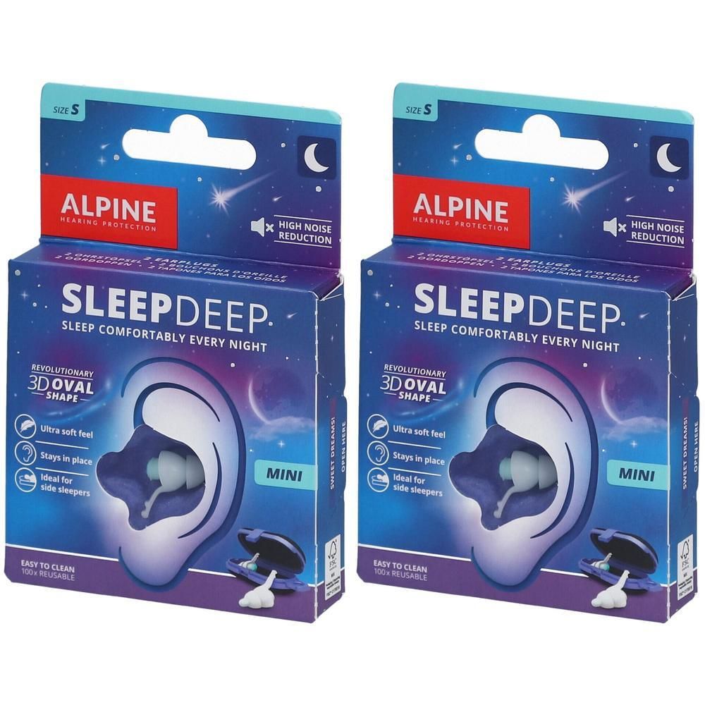 ALPINE SleepDeep S 2x1 pc(s) Bouchons D'Oreille