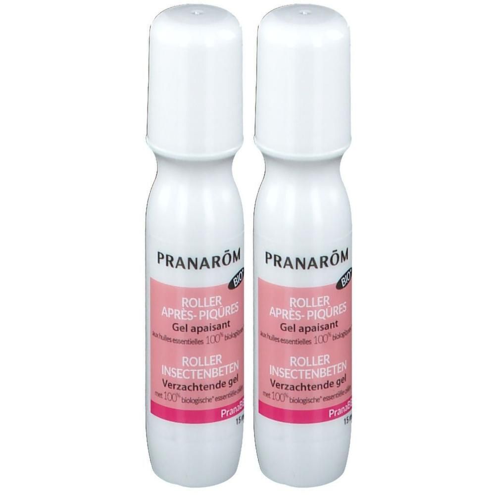 Pranarôm PranaBB Roller Apaisant Piqûres Bio 2x15 ml Rouleau