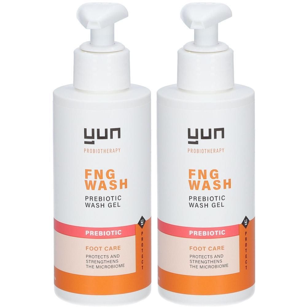 YUN FNG Prebiotic Wash Gel Lavant Pieds 2x150 ml Gel Nettoyant
