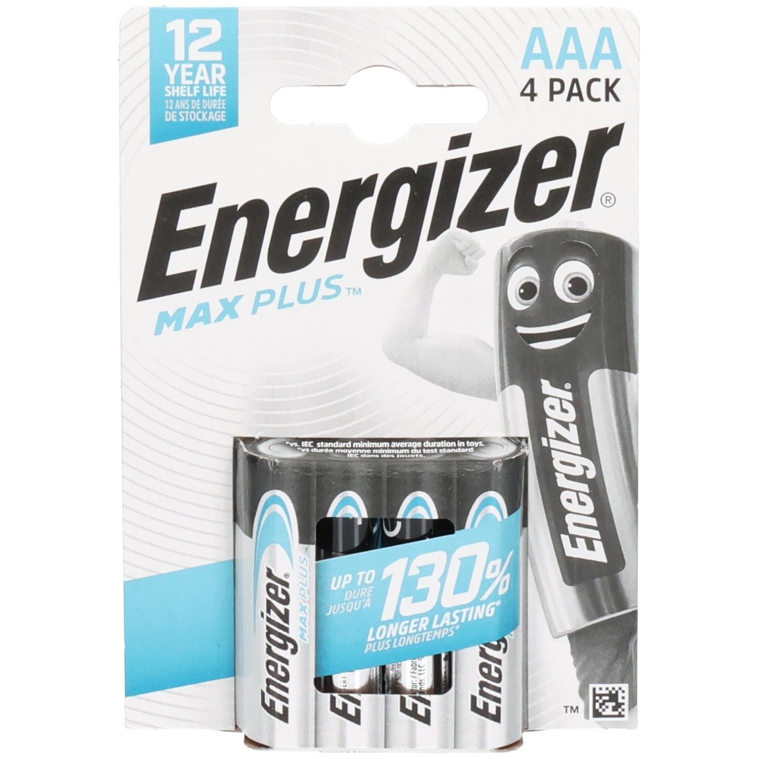 Energizer Max Plus Pile Lr3 (Aaa) Alcaline(S) 1.5 V 4 Pc(S) - Image 5