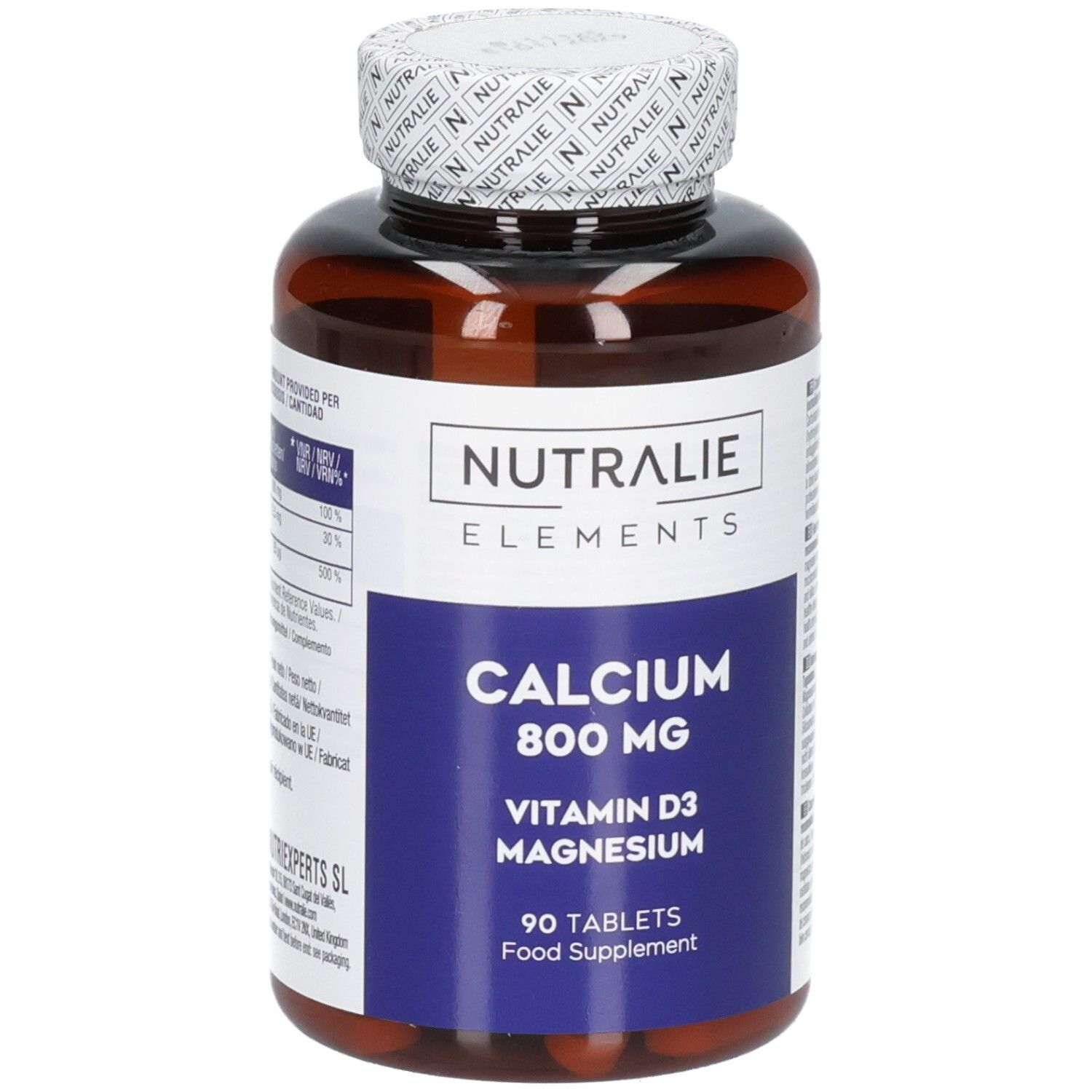 Nutralie Calcium 800 Mg Comprimé(S) 90 Pc(S) Enfants