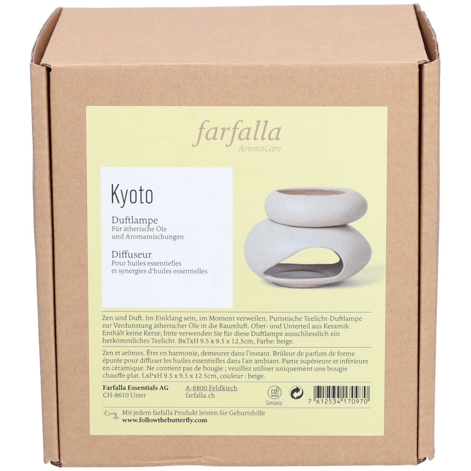 Farfalla AromaCare Diffuseur Kyoto Beige 1 pc(s)