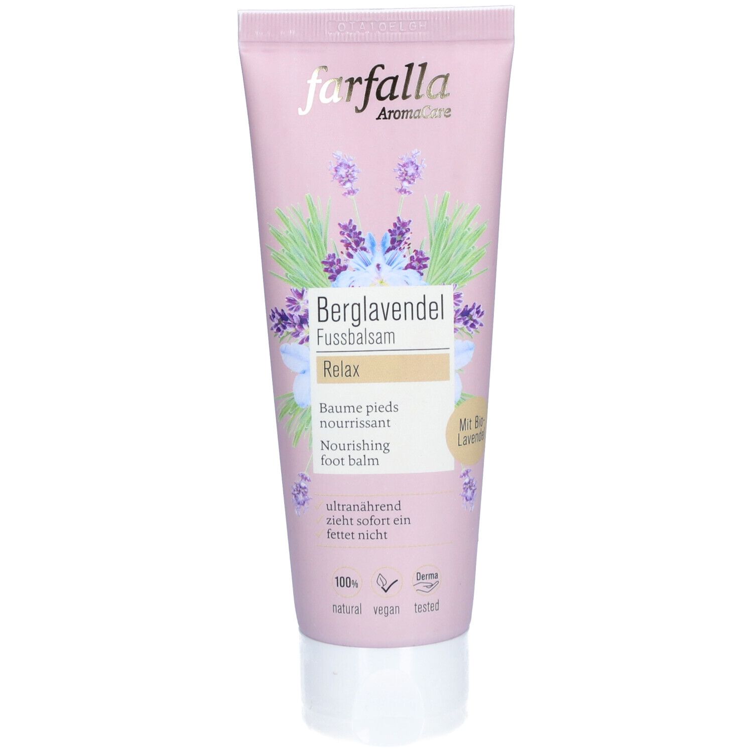 FARFALLA Berglavendel Relax Baume pieds 75 ml Baume