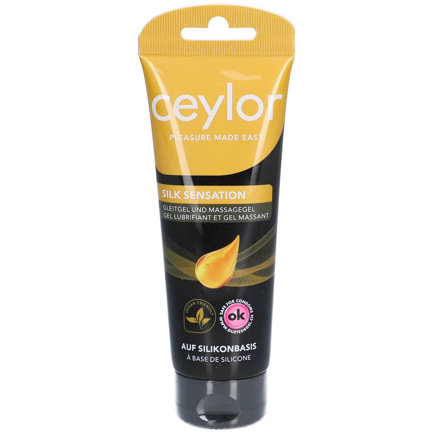 Ceylor Silk Sensation Gel Lubrifiant et Massant Gel(S) 100 ml
