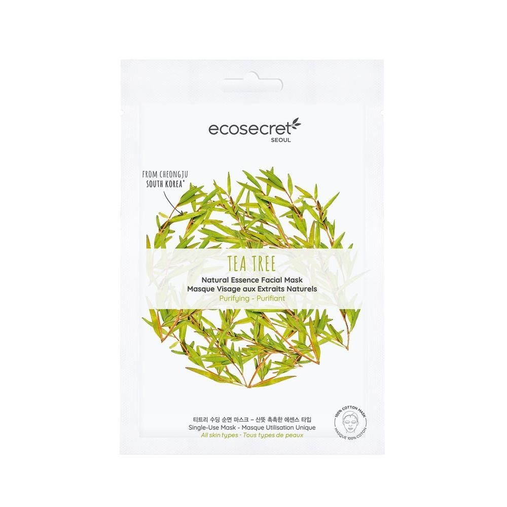 Ecosecret Tea Tree Masque Cotton 20Ml - Image 2
