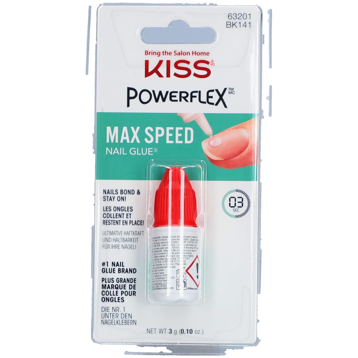 KISS Powerflex Max Speed Colle pour Ongles no data 1 pc(s)