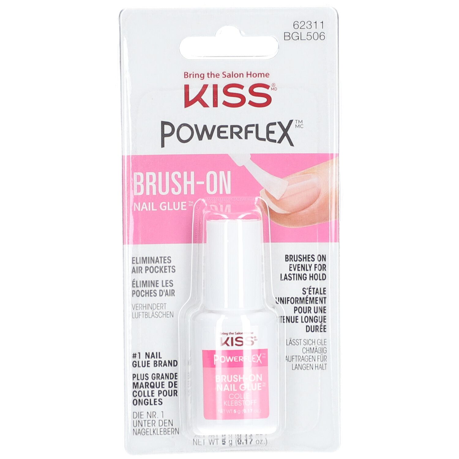 KISS Powerflex Brush-On Colle pour Ongles no data 1 pc(s)