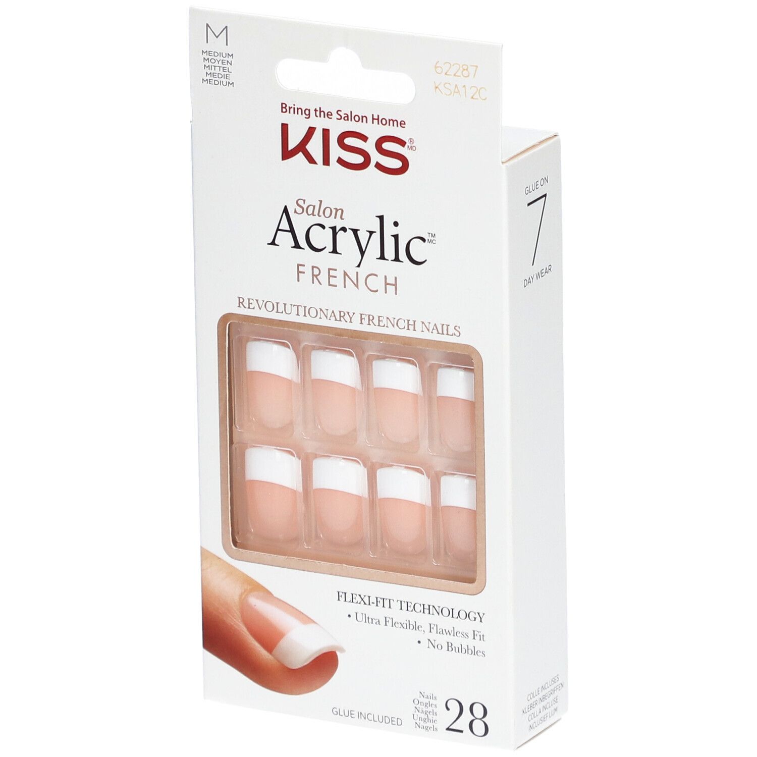 KISS Salon Acrylic Kit Faux-Ongles French Nails Autre 1 pc(s)
