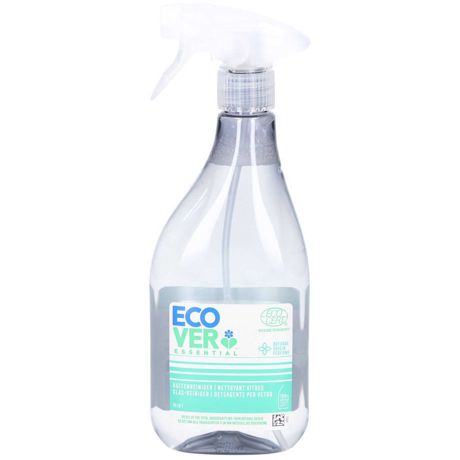 Ecover Essential Nettoyant Vitres Menthe 500Ml Écocert Parfum Naturel Spray 0,5 L Enfants - Image 1