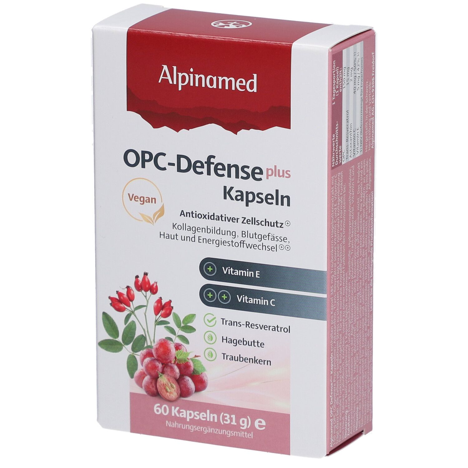Alpinamed OPC Defense Plus gélules 60 pc(s) Capsule(S)