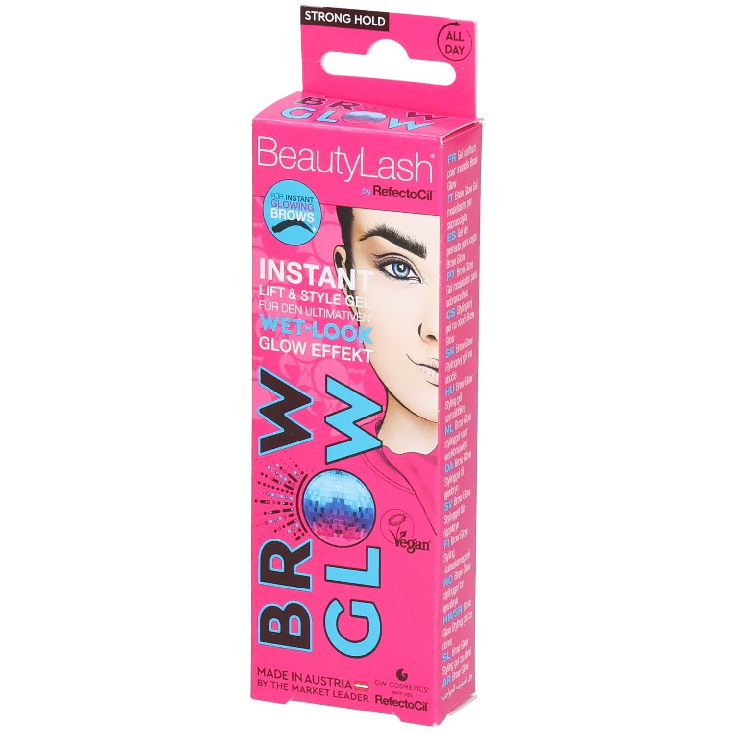 Refectocil Beautylash Brow Glow Gel Fixateur Pour Sourcils Maquillage 14 Ml