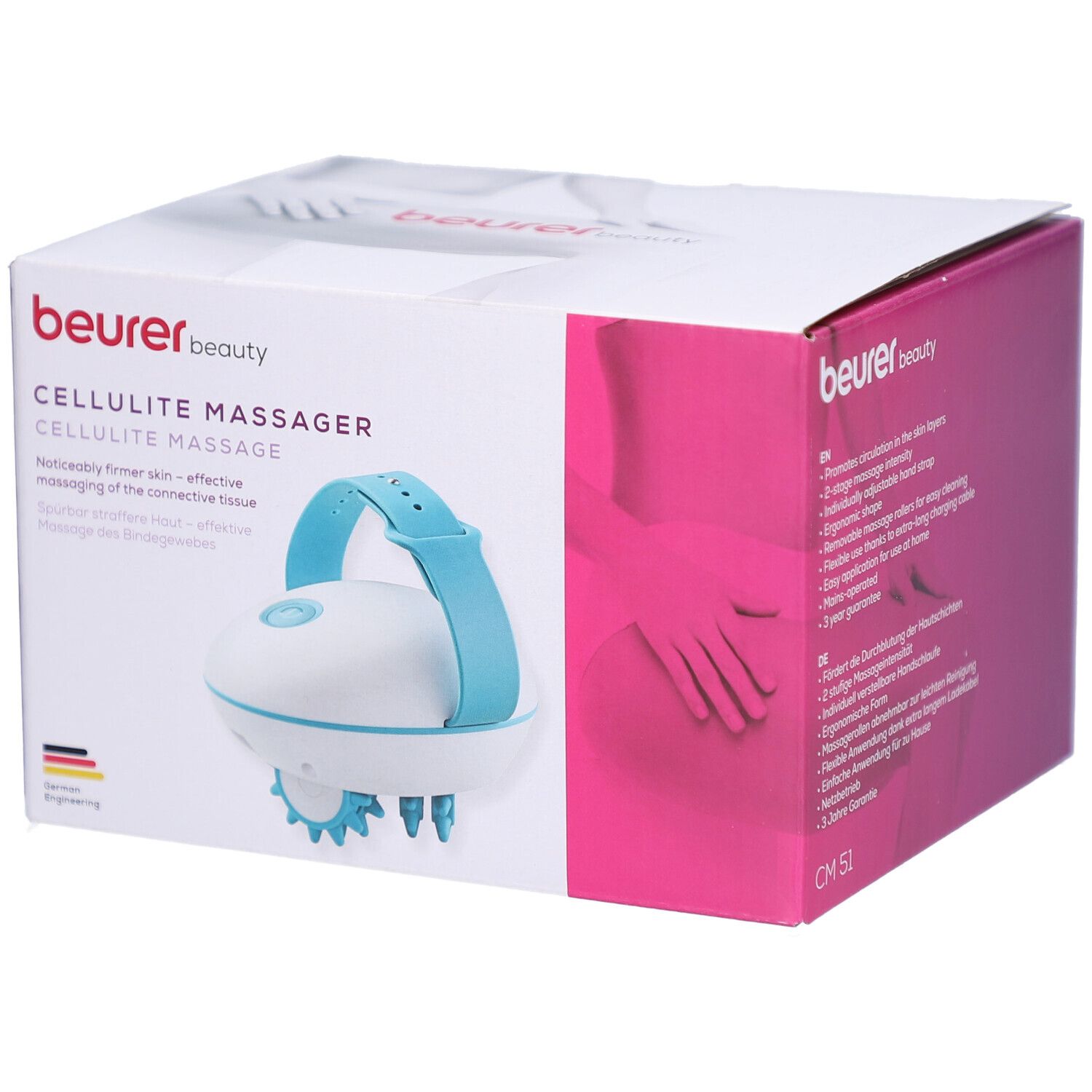 Beurer CM 81 Rouleaux de massage anti-cellulite 1 pc(s) Appareil