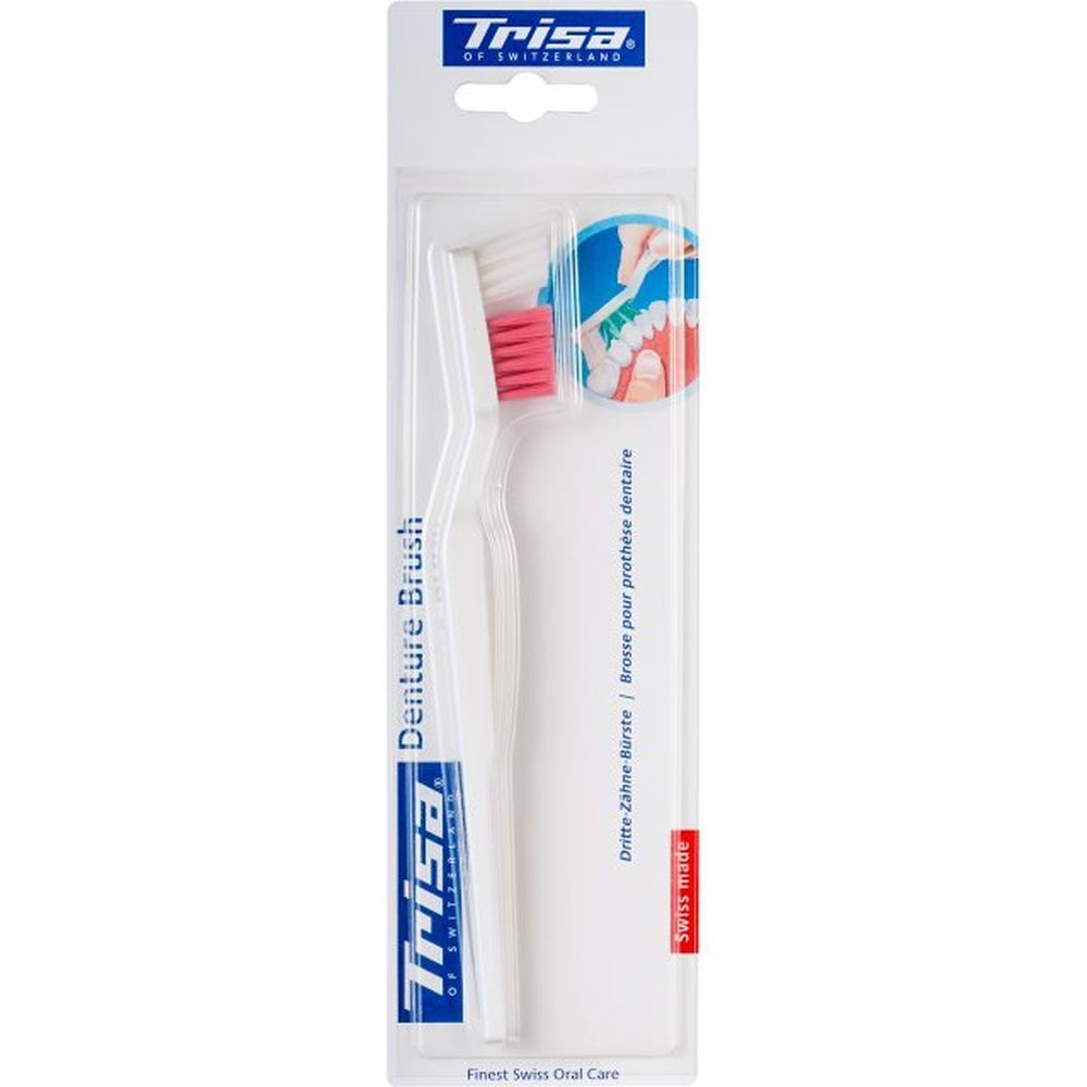 TRISA Brosse pour prothèse dentaire 1 pc(s) Brosse(S) À Dents