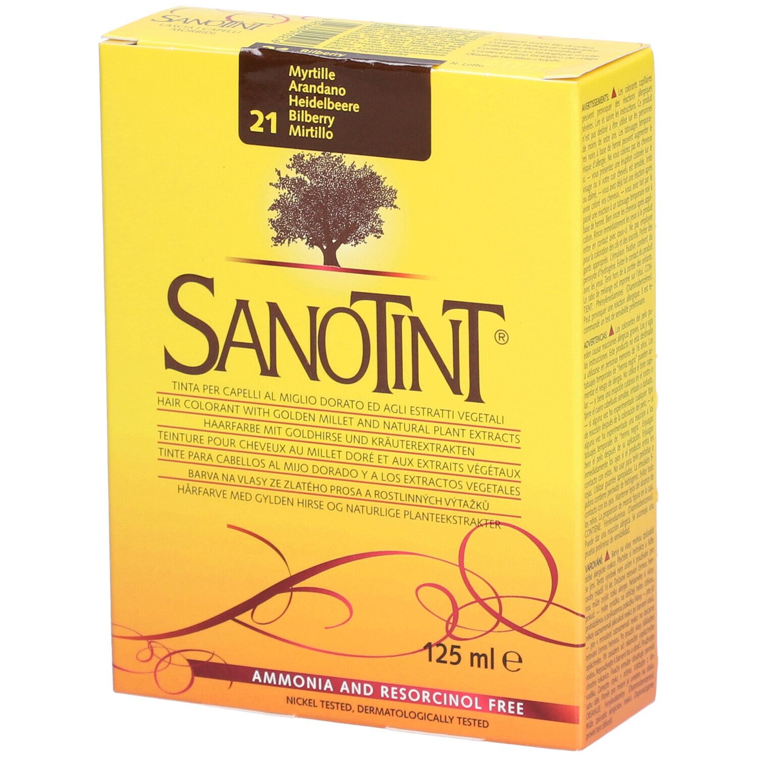 SANOTINT Teinture pour cheveux 21 Myrtille 1 pc(s) Teinture(S)