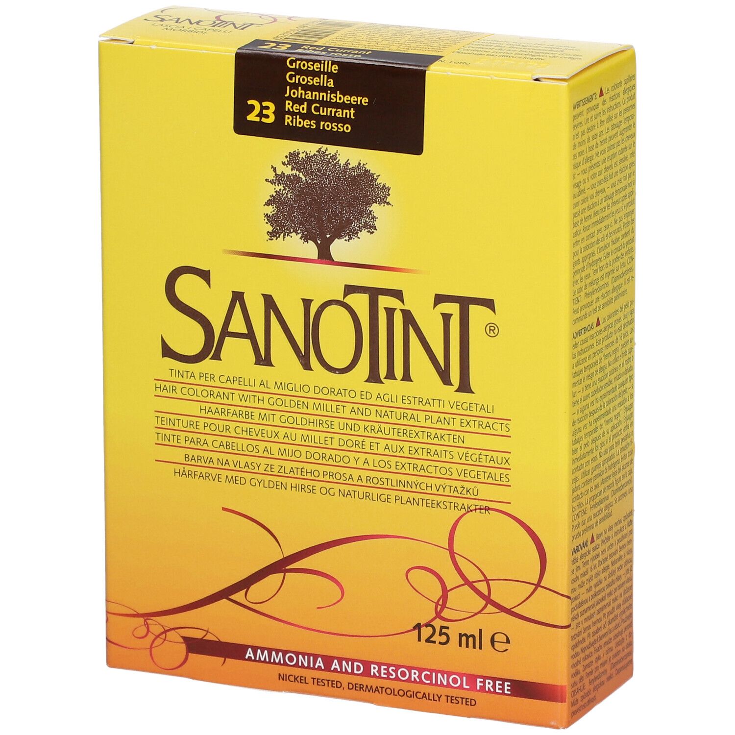 SANOTINT Teinture pour les cheveux 23 Groseille 1 pc(s) Teinture(S)