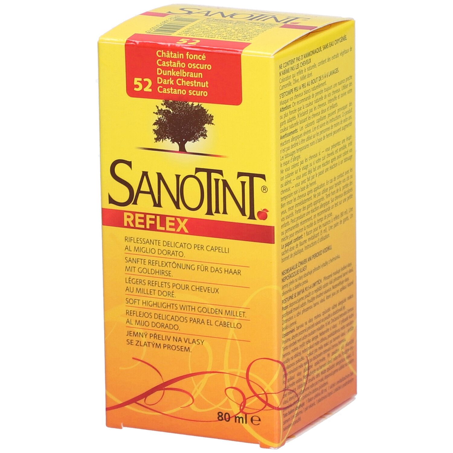 SANOTINT Reflex Teinture reflets 52 bruns foncés 1 pc(s) Teinture(S)