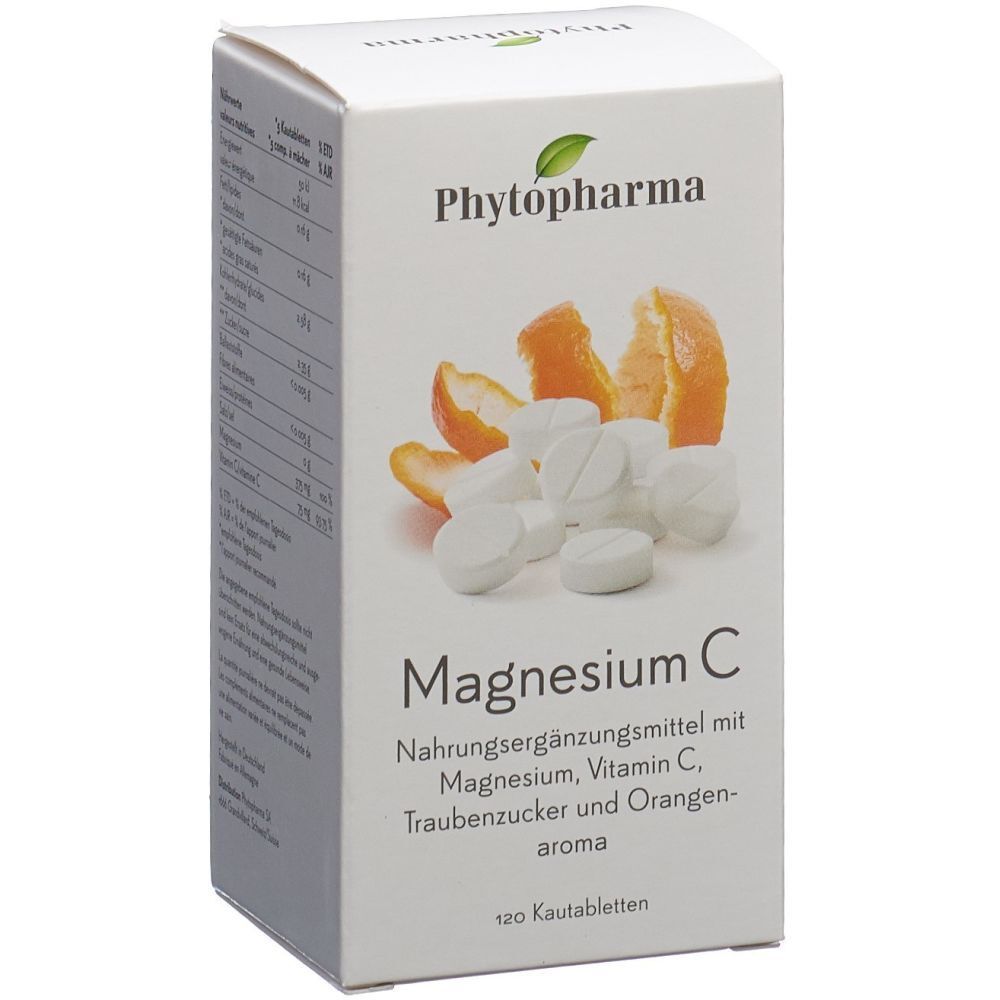 PHYTOPHARMA Magnésium C Comprimé(S) À Croquer 120 pc(s)