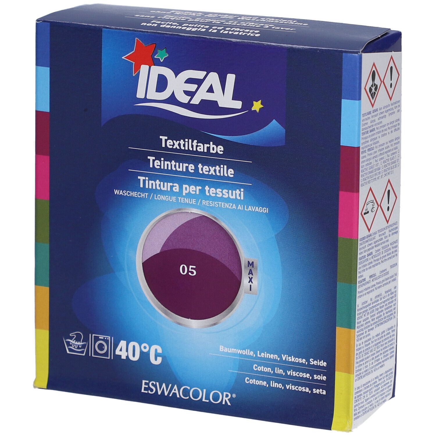 IDEAL Maxi Teinture textile longue tenue - 05 Violet 1 pc(s) Teinture(S)