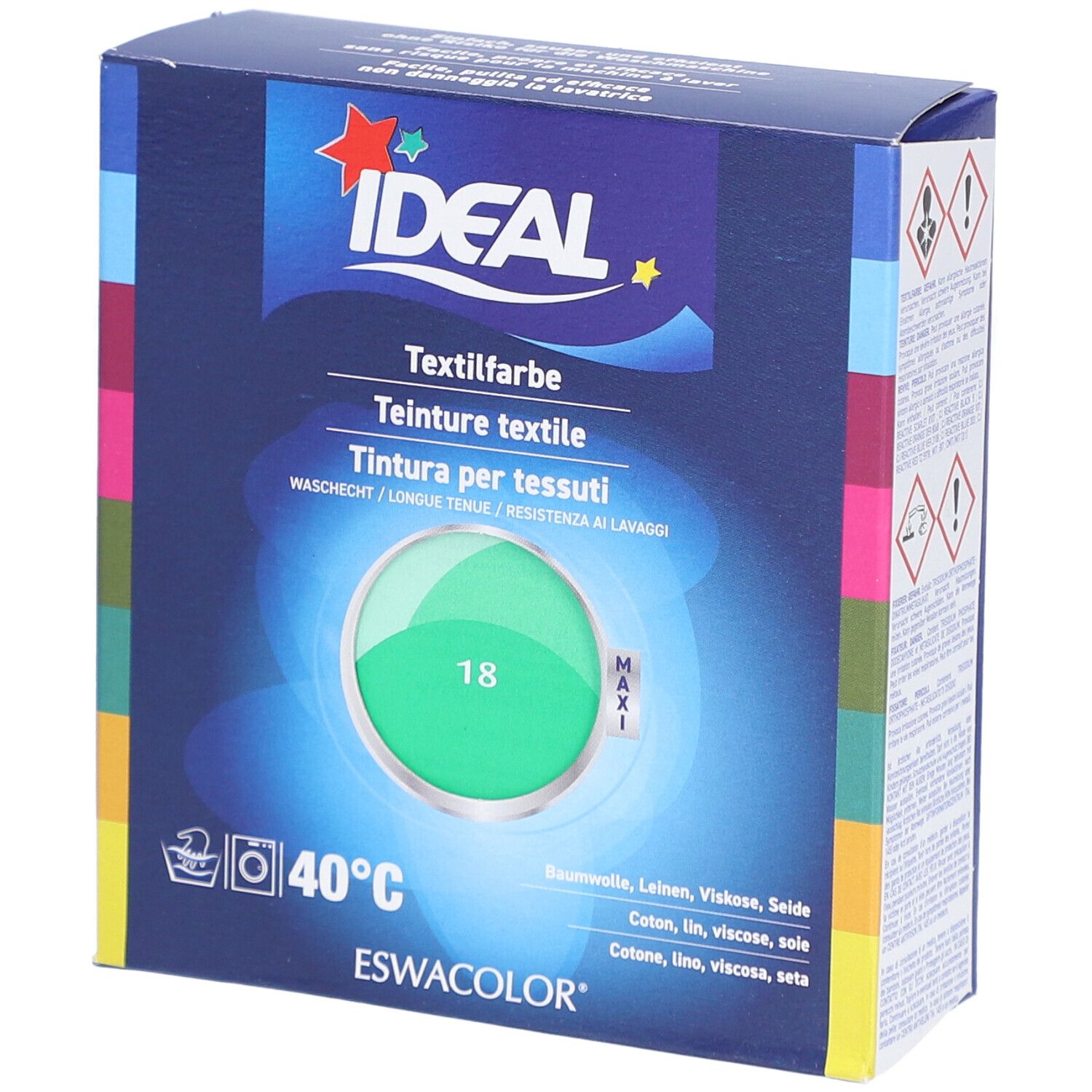 IDEAL Maxi Teinture textile longue tenue - 18 Menthe 1 pc(s) Teinture(S)