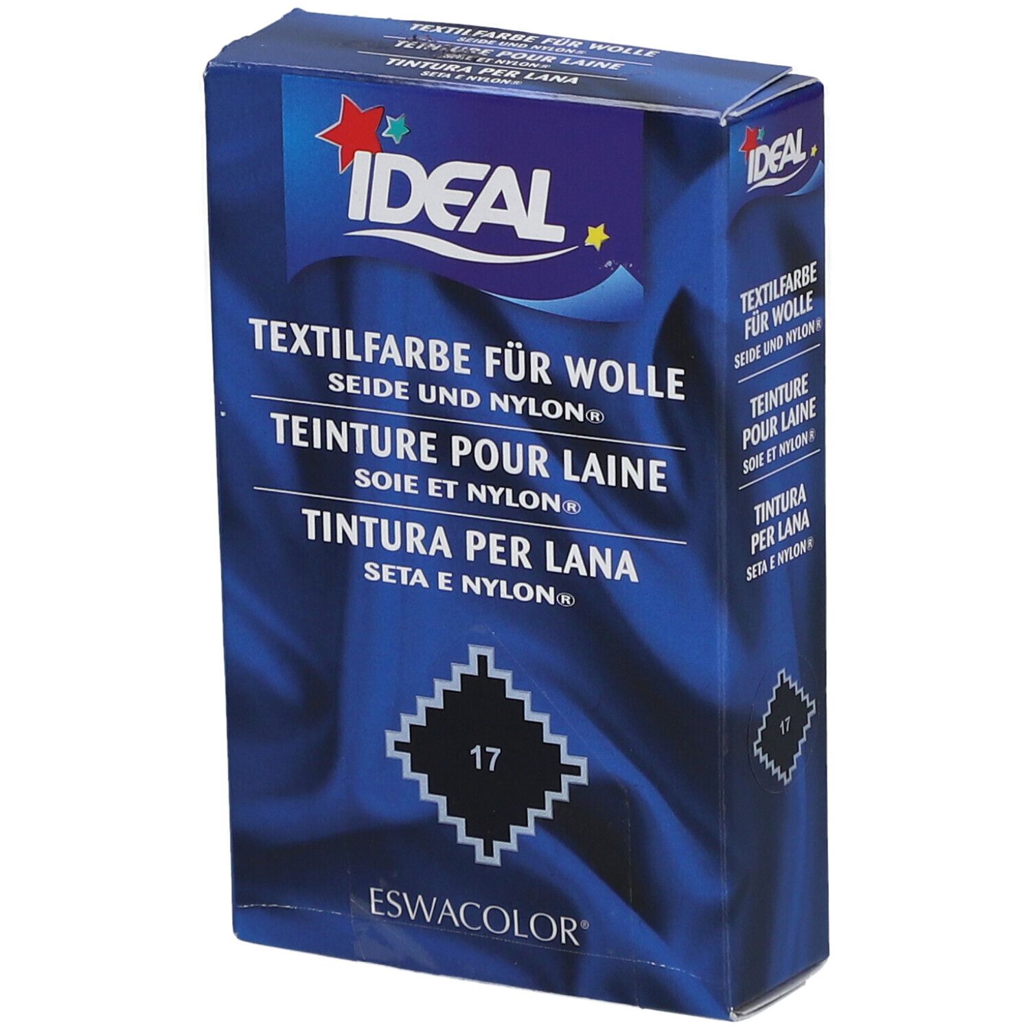 IDEAL Teinture pour Laine, Soie et Nylon - 17 Noir 30 g Poudre