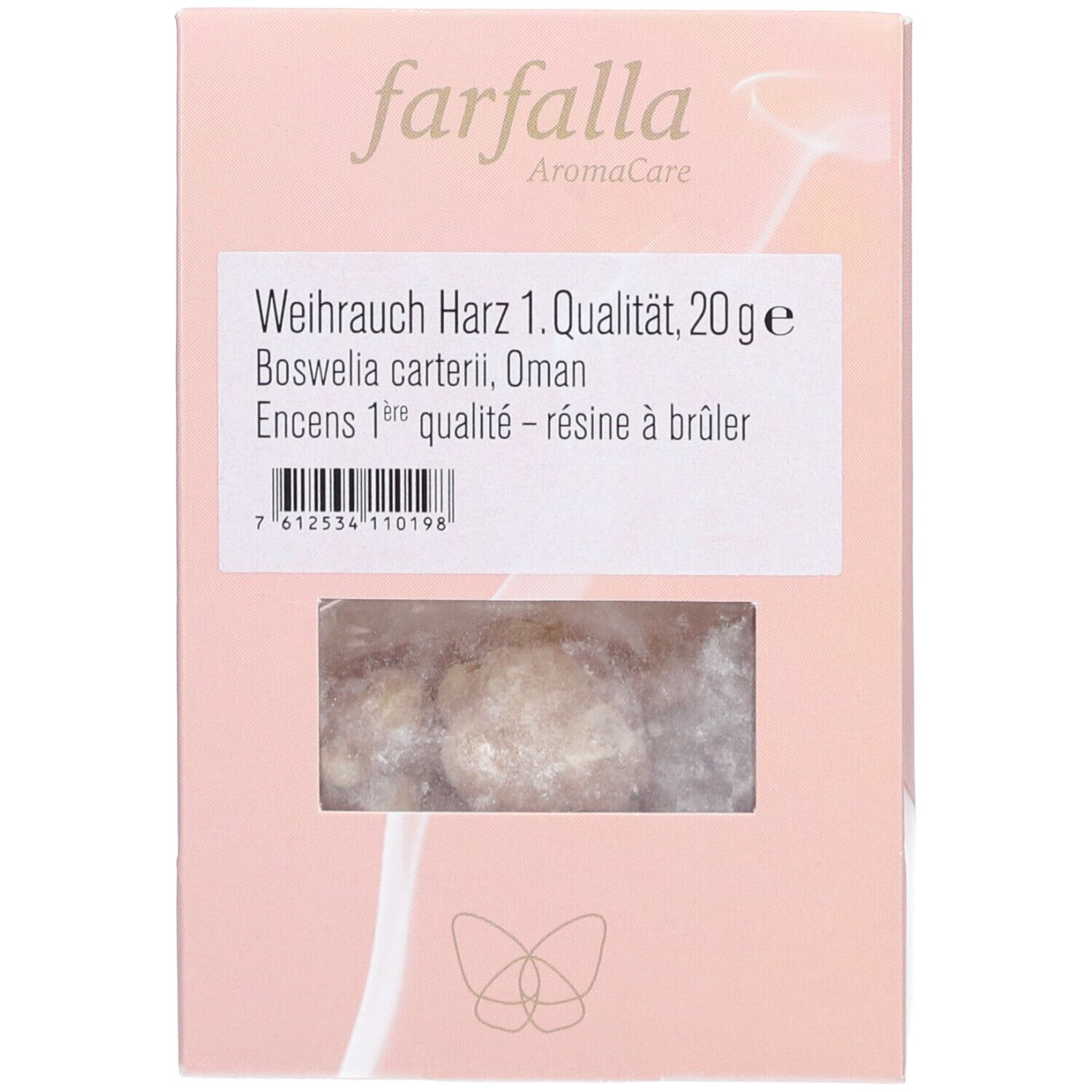 Farfalla AromaCare Encens | Boswelia Carterii Autre 20 g