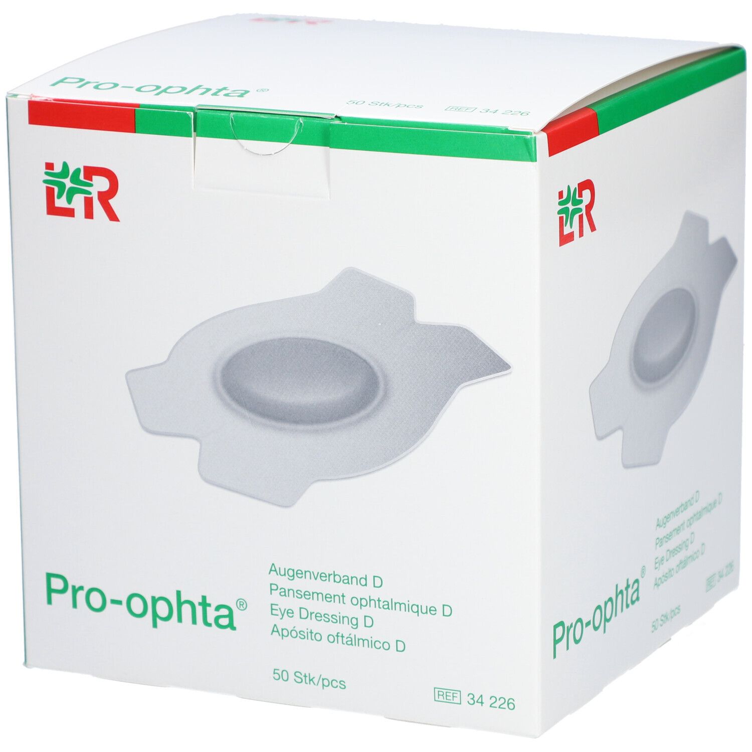 Pro-ophta Pansement œil D 50 pc(s) Pansement(S)