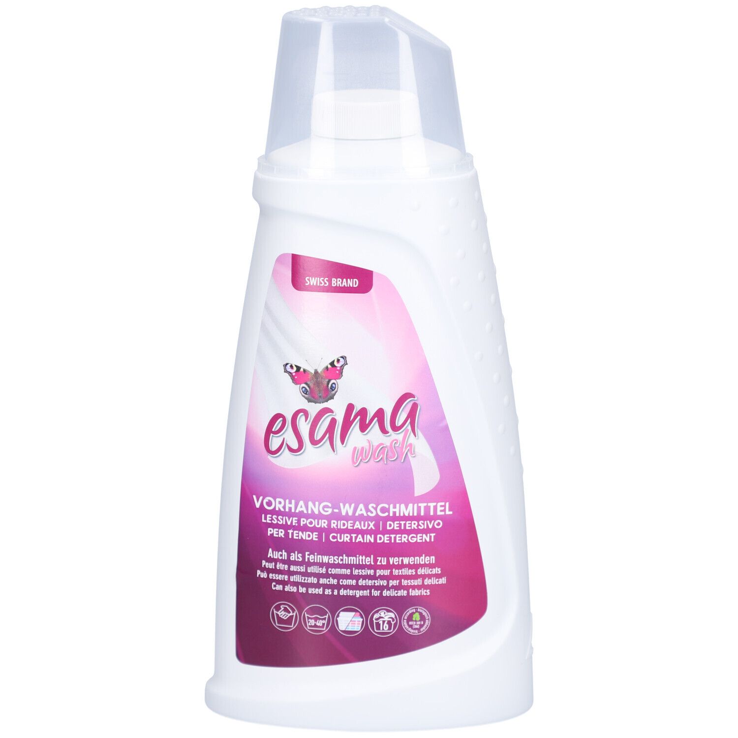 esama wash Lessive pour rideaux Liquide 1 l