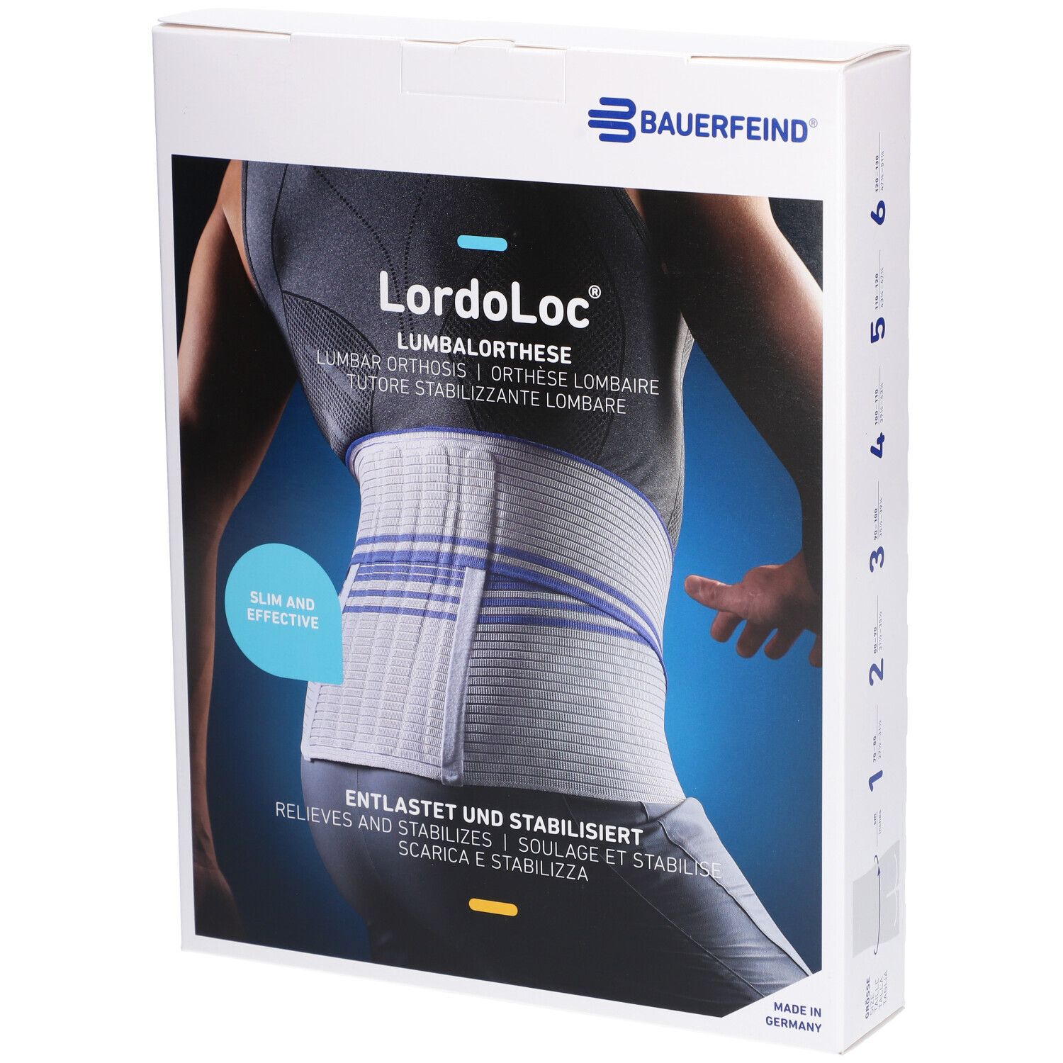 BAUERFEIND Lordoloc Orthèse Lombaire Taille 3 1 pc(s) Bandage(S)