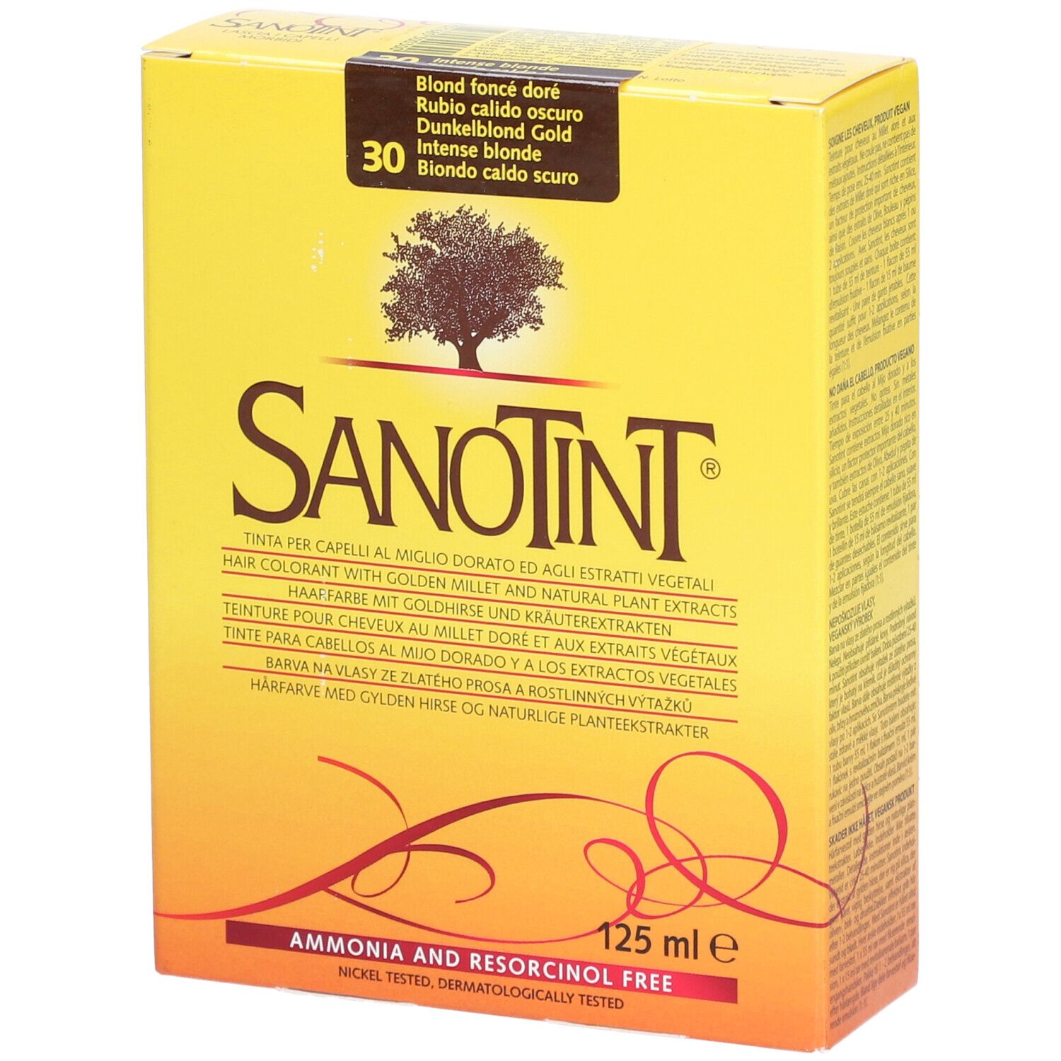 SANOTINT Teinture pour cheveux 30 Blond foncé doré 1 pc(s) Teinture(S)