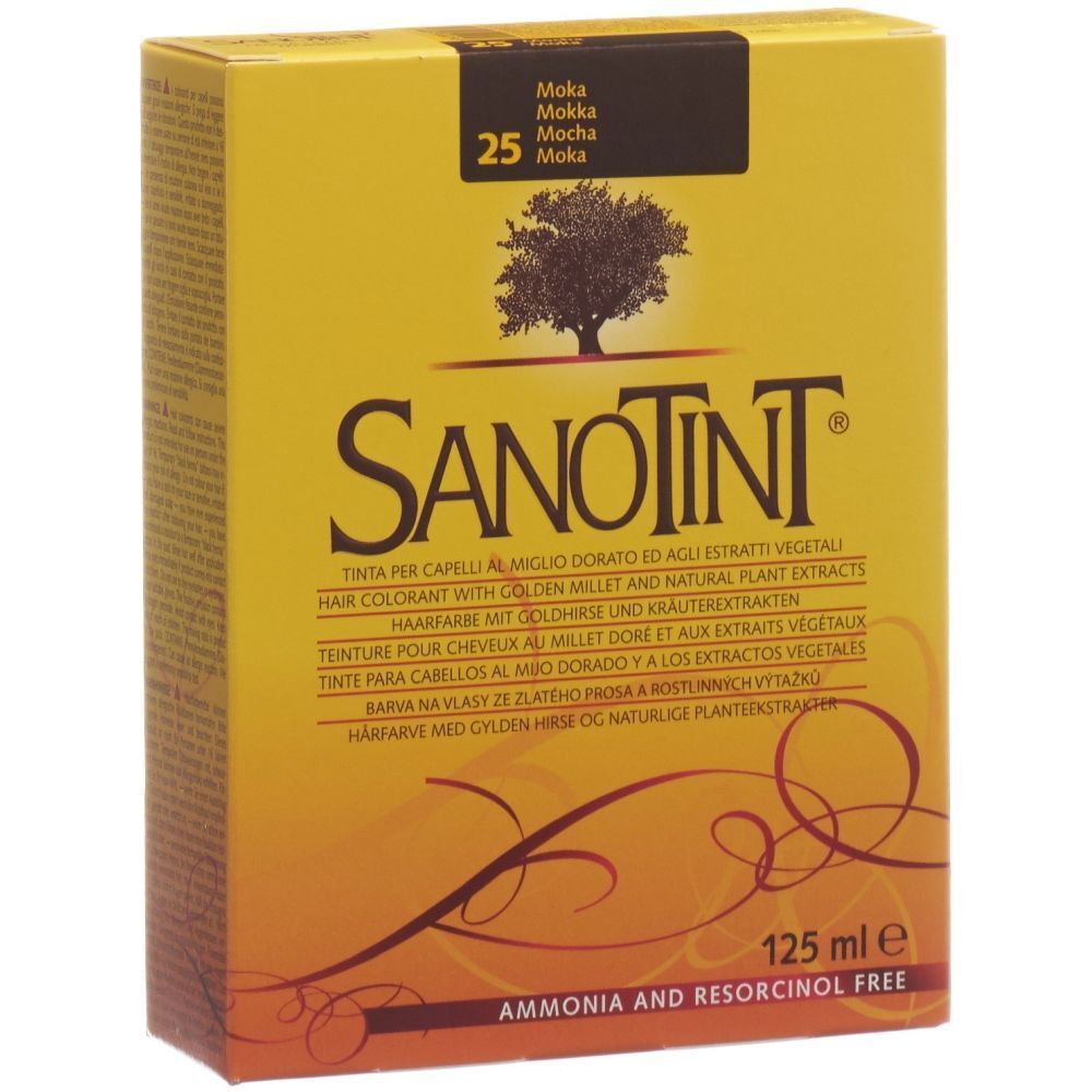 Sanotint Teinture De Cheveux 25 Couleur Mokka Autre 125 Ml