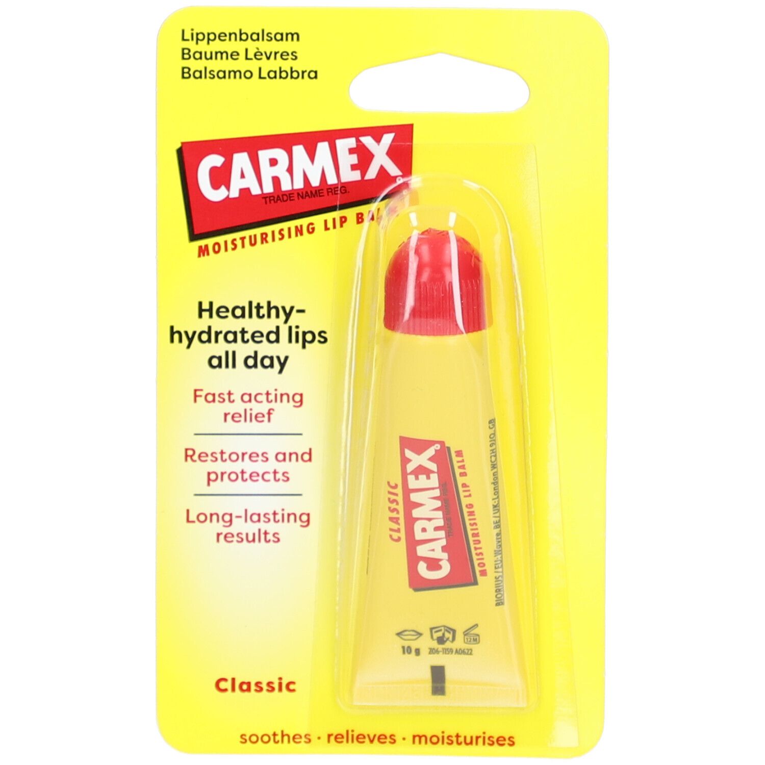 Carmex Baume À Lèvres Classique 10 G