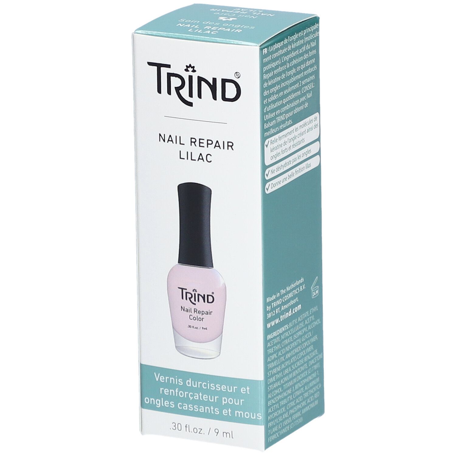TRIND® Vernis à ongles raffermissant pour cassants et mous - Lilas À Ongles 9 ml