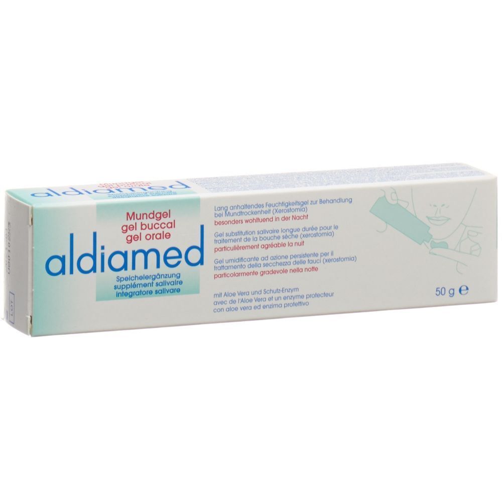 ALDIAMED Gel buccal pour bouche sèche 50 g Gel Buccal