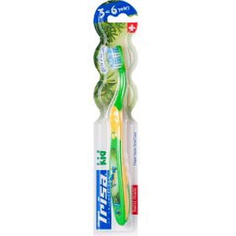 TRISA brosses à dents pour enfant 3-6 ans duo 1 pc(s) Brosse(S) À Dents