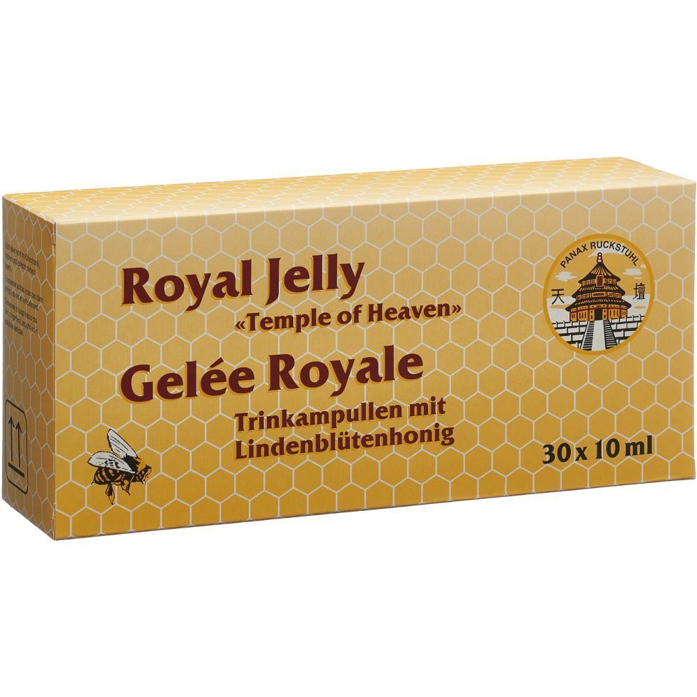 TEMPLE OF HEAVEN Gelée royale en ampoules 30x10 ml Ampoule(S) Buvable(S)