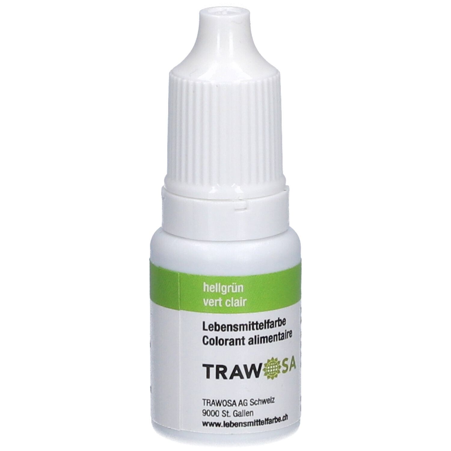 TRAWOSA Colorant alimentaire vert clair 10 ml Goutte(S)