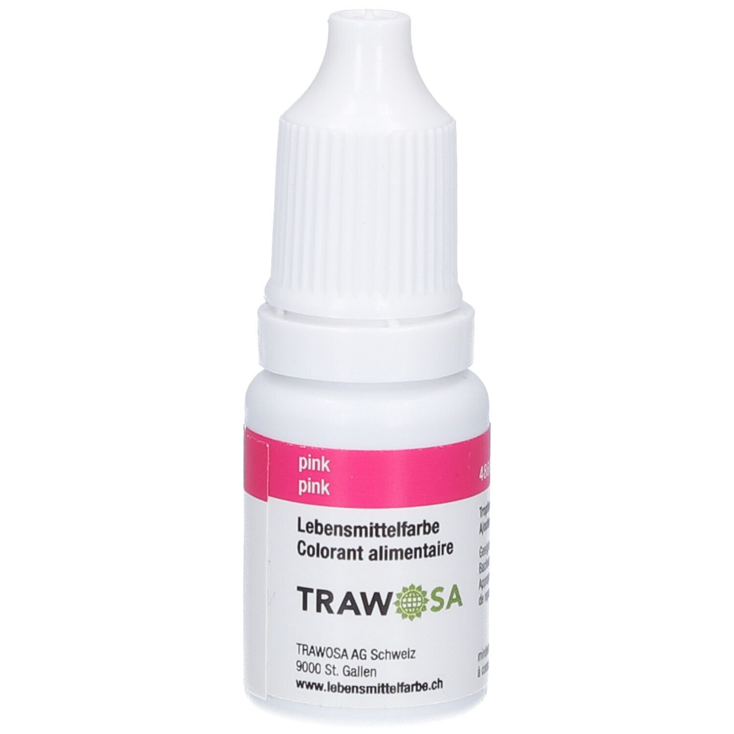TRAWOSA Colorant alimentaire rose 10 ml Goutte(S)