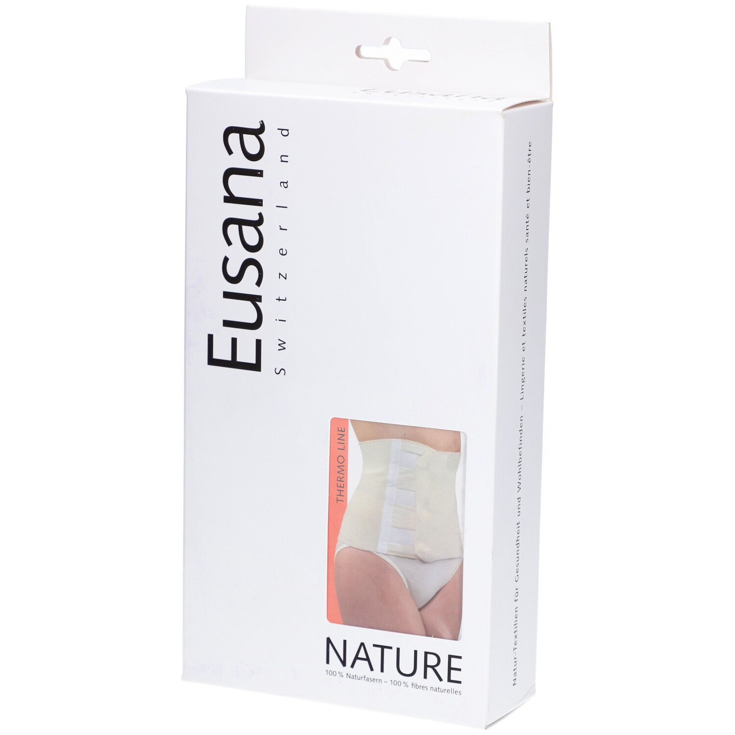 EUSANA Ceinture lombaire avec fermeture Velcro L ivoire 1 pc(s) Autre