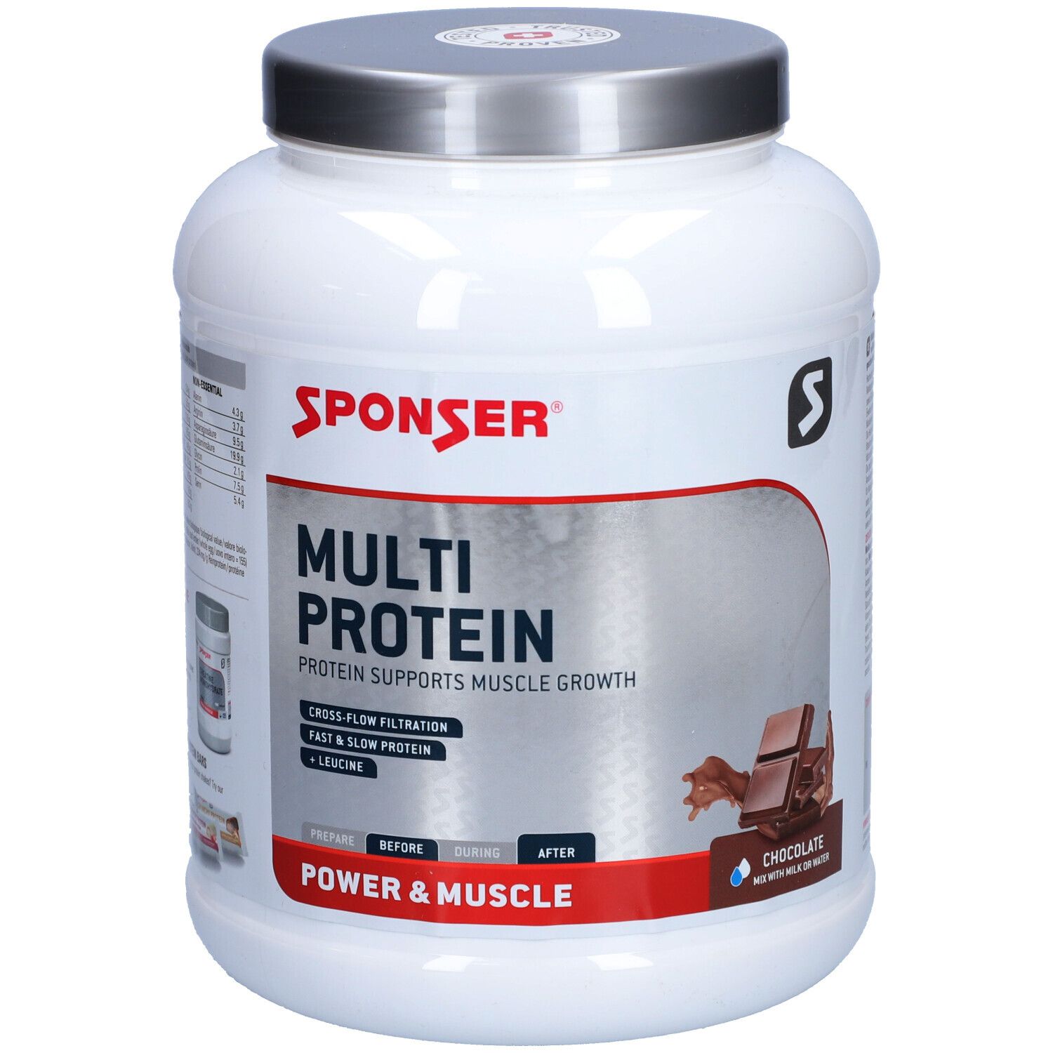 SPONSER Multi Protein Chocolat 850 g Poudre