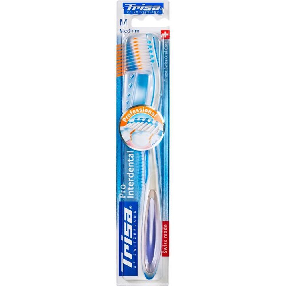 TRISA Brosse à dents médium Pro interdental 1 pc(s) Brosse(S) À Dents