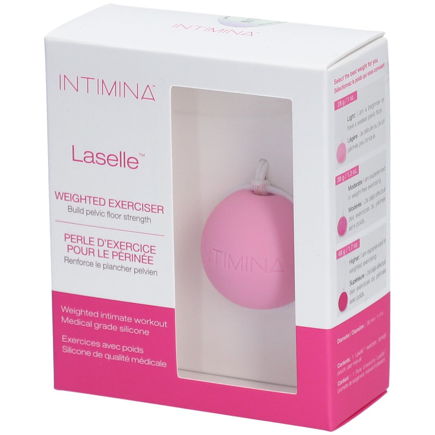 INTIMINA Laselle™ Perle d'exercice pour le périnée 28 g Autre 1 pc(s)