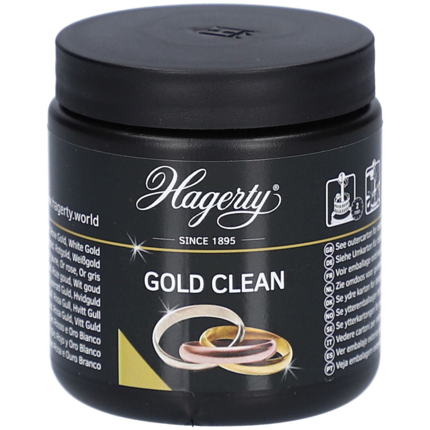 HAGERTY Gold Clean Nettoyant bijoux or Liquide 170 ml
