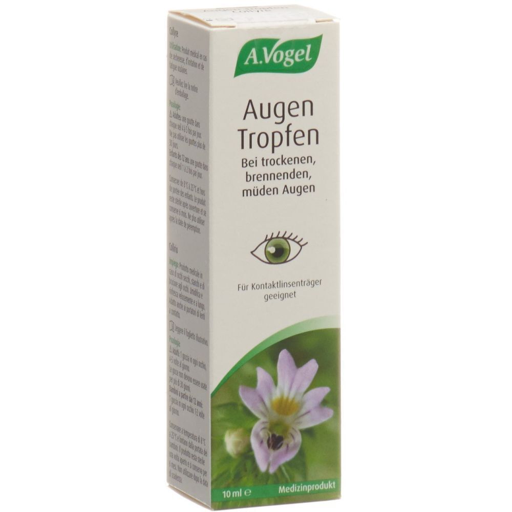 A. Vogel Gouttes Occulaires Ophtalmiques 10 Ml Enfants