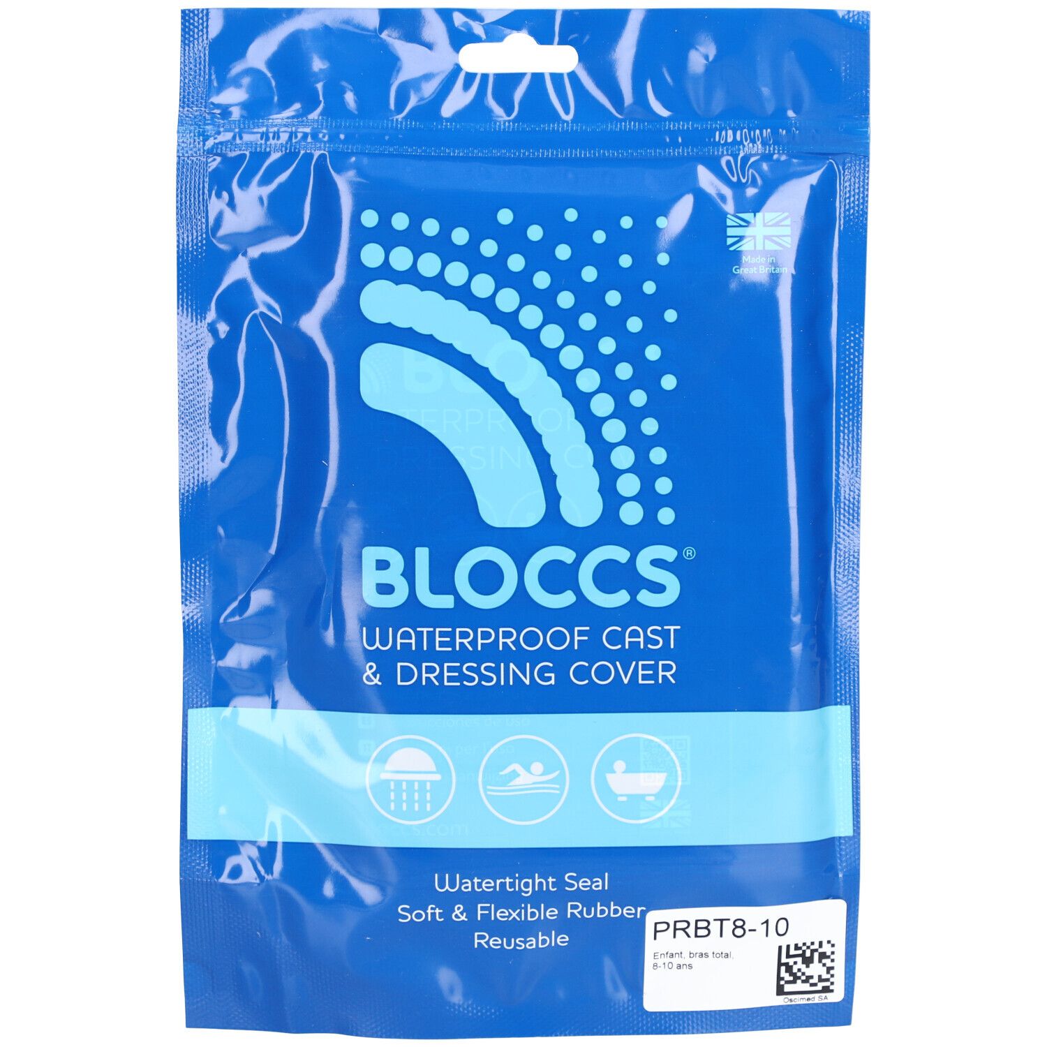 BLOCCS Protège-plâtre de Bras Pour la douche 20-33/53cm Enfant Couverture 1 pc(s)